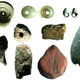 Various beads found at Fa-Hien Lena.